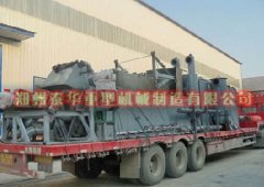 炭化爐裝貨現(xiàn)場(chǎng)